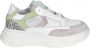 Hip H1580 Lage sneakers Leren Sneaker Meisjes Wit - Thumbnail 2