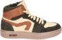 Hip H1665 Hoge sneakers Leren Sneaker Kids Groen - Thumbnail 2