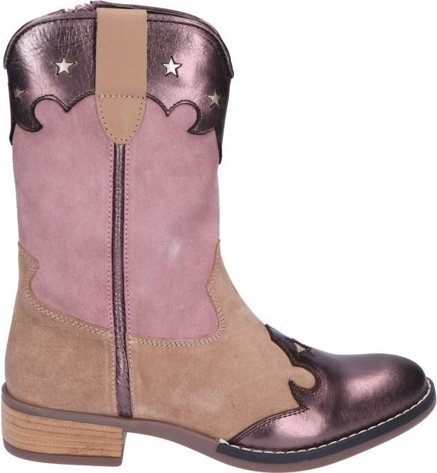 Hip H1686 Pink Combi Boots