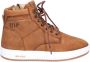 Hip leren sneakers cognac - Thumbnail 2