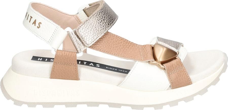 HISPANITAS Sandalen met Hak Dames Chv264807 Maat: 39 Materiaal: Leer Kleur: Wit - Foto 7