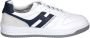 Hogan Sneakers Stijlvolle witte leren sneakers met blauwe details Multicolor White Heren - Thumbnail 3