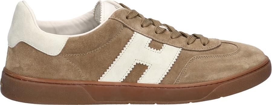 HOGAN Lage Sneakers Heren Cool Allacciato H Maat: 40 5 Materiaal: Suède Kleur: Bruin - Foto 2