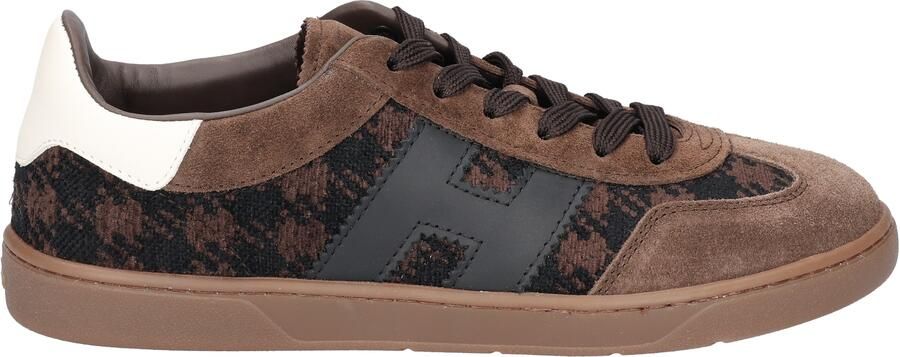 Hogan Cool Sneaker Pied de Poule Women Brown