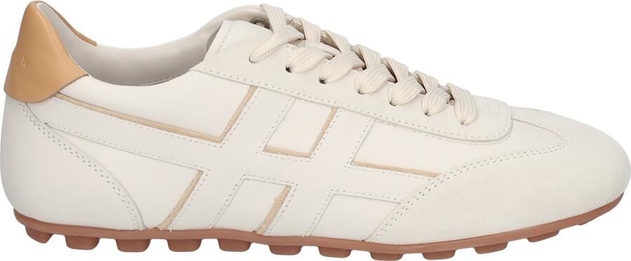 Hogan Olympia Ivory Beige Suede