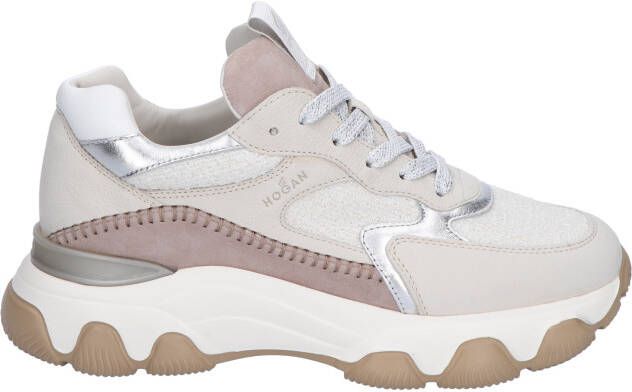 Hogan Hyperactive Beige Taupe Off-White Lage sneakers