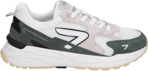 Hub Footwear Grid Men Off White Sage