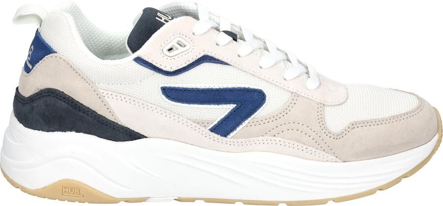 Hub Footwear Glide Men Off White Dark Blue