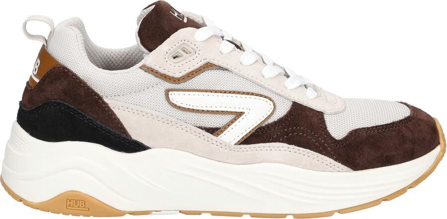 Hub Footwear Glide D82 Light Bone Dark Coffee