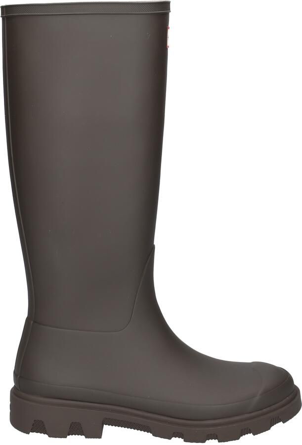 Hunter Downpour Tall Wellington Boots Chocolat Brown