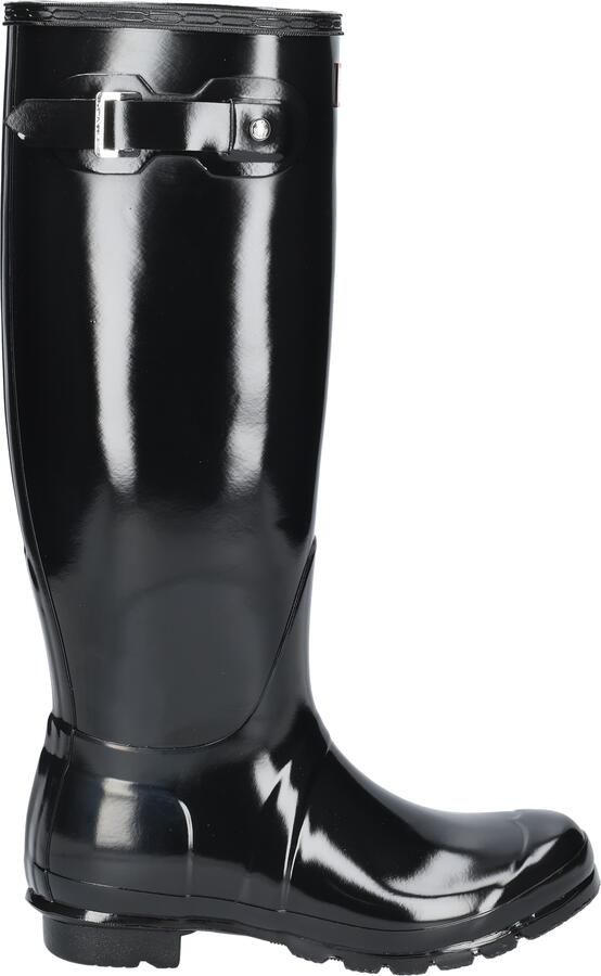 Hunter Original Tall Gloss Wellington Boot Black