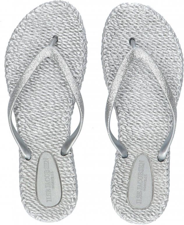 Ilse jacobsen Cheerful 01 Silver Slippers