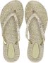 ILSE JACOBSEN Teenslippers Dames Cheerful03 Maat: 39 Materiaal: Rubber Kleur: Goud - Thumbnail 6