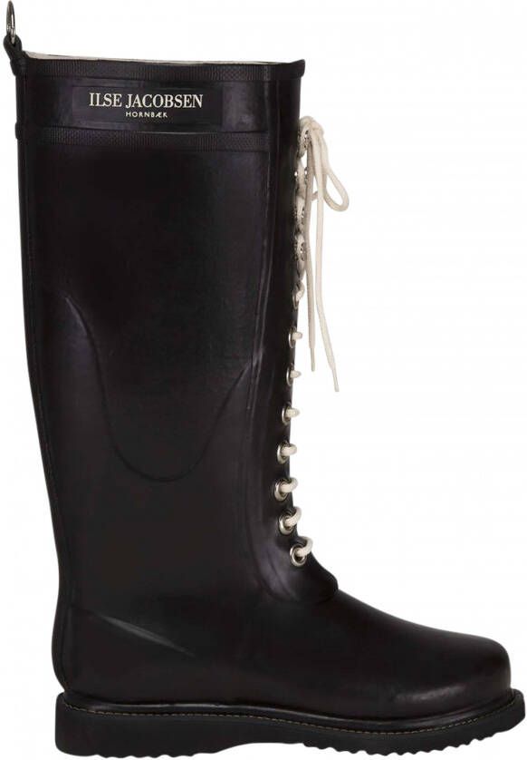 Ilse Jacobsen Long Rubberboot Regenlaars Dames Zwart - Foto 2