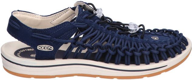 Keen Uneek Canvas Open Air Sneaker Navy Birch Sandalen