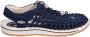 Keen Footwear Uneek Canvas Open Air Sneaker Navy Birch - Thumbnail 2