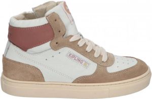 Kipling Krissy White Pink Sneakers