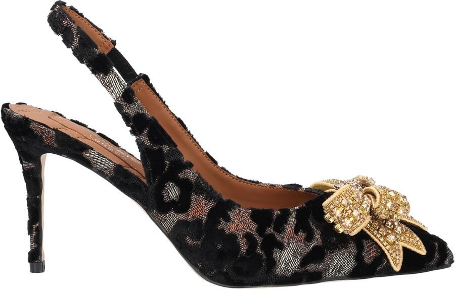 Kurt Geiger Belgravia Bow Deca Brown