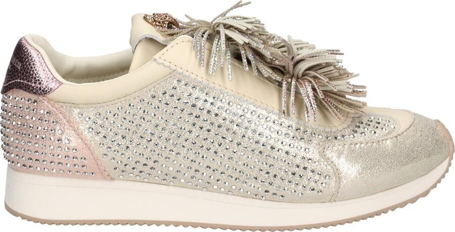 Kurt Geiger Islington PomPom Sneaker Metal Combi