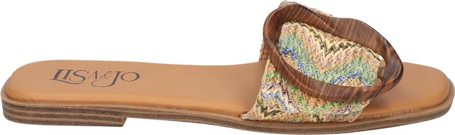 Lisa & Jo Dedra Multi Raffia