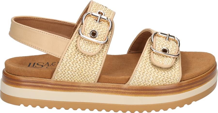 Lisa&Jo Figa Zette Ecru Lichtbruin - Foto 2