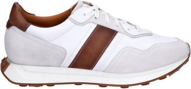 Magnanni Romero II 25361 White Brown Lage sneakers