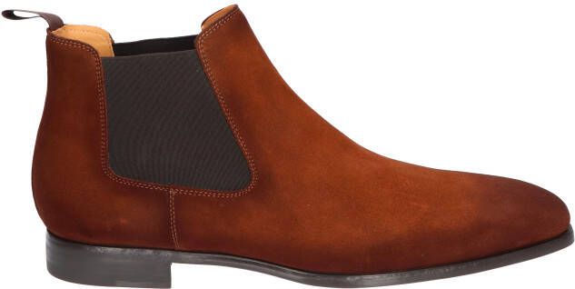 Magnanni Shaw II Cognac Suede G Wijdte Chelsea boots