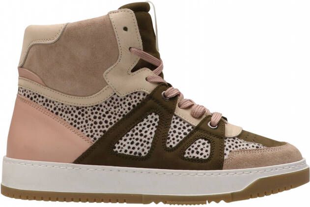 Maruti Pearl Sneakers Beige Beige Olive Mauve Pixel - Foto 5