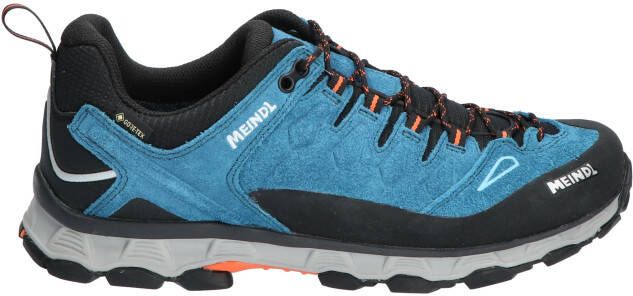 Meindl Lite Trail GTX Blue Orange Lage sneakers