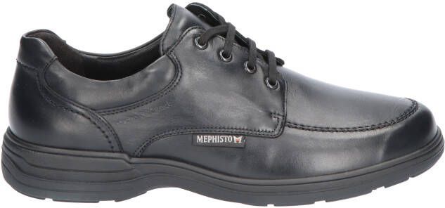 Mephisto Douk Black G-Wijdte Veterschoenen