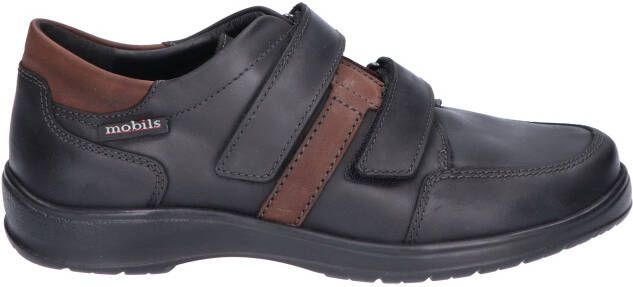 Mephisto Eymar Oldbrush Black H-Wijdte Klittenbandschoenen