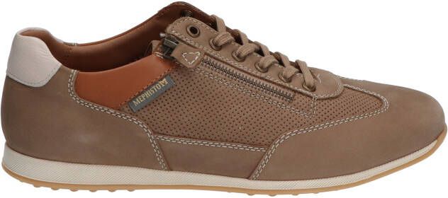 Mephisto Leon Nomad Taupe G-Wijdte Veterschoenen