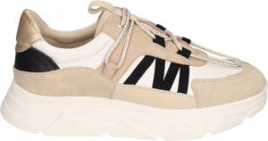 Miss behave Kady Fat Beige Combi Sneakers