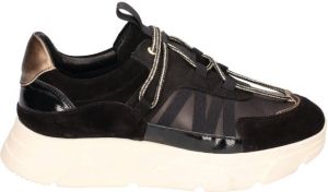 Miss behave Kady Fat Black Multi Color Sneakers