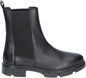 Miss behave Melie Black Floater Chelsea boots