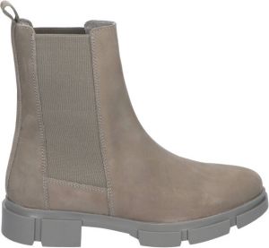 Miss behave Melie Grey Nubuck Boots