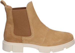 Miss behave Opaline C Camel Suede Chelsea boots