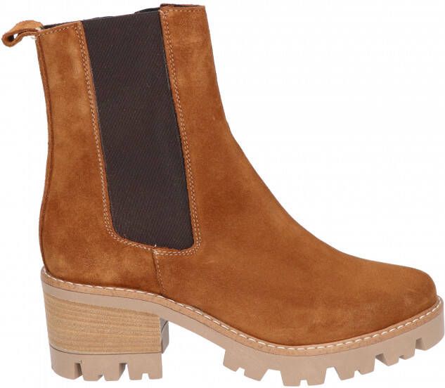 Miss behave Pixie Brown Chelsea boots