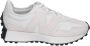 New Balance Witte Leren Rubberen Zool Sneakers White Dames - Thumbnail 2