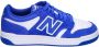 New Balance Lage Top Blauwe Sneakers Blue - Thumbnail 4