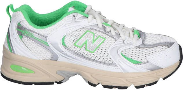 New balance 530 Unisex White Green Lage sneakers