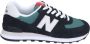 New Balance 574 Heren Grijs Wit Blauw Sneakers Gray Heren - Thumbnail 5