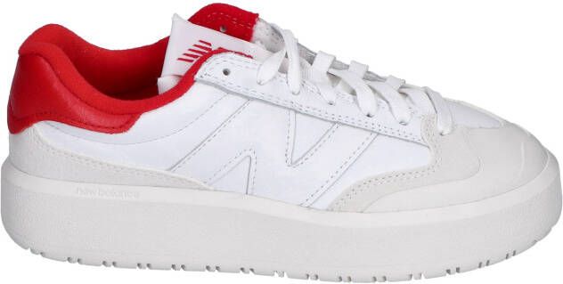 New balance CT302 Unisex White Red Sneakers