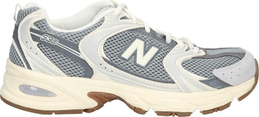 New Balance 530 Sneakers Grijs Synthetisch Textil - Foto 8