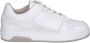 NUBIKK Lage Sneakers Dames Basket Court Maat: 45 Materiaal: Leer Kleur: Wit - Thumbnail 3