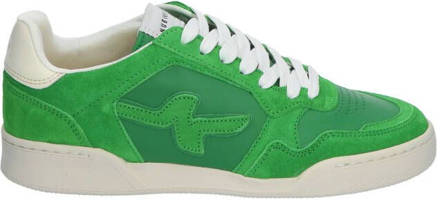 Nubikk Blueberry Pulse sneaker van leer met suède details - Foto 6