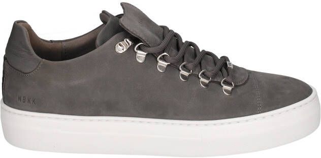 Nubikk Jagger Classic Men Grey Nubuck Lage sneakers