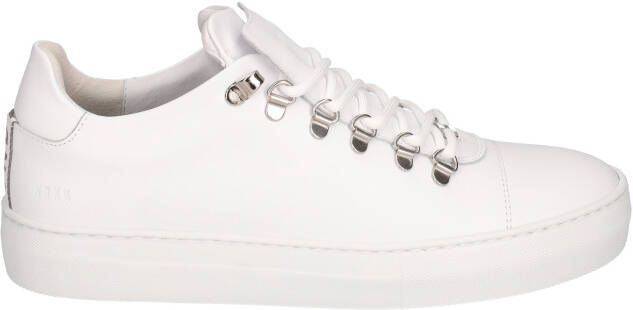 Nubikk Jagger Classic Men White Leather Lage sneakers