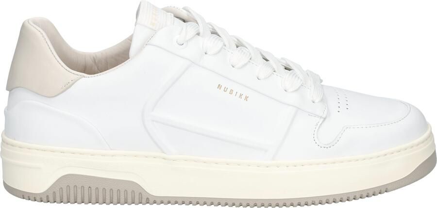 NUBIKK Lage Sneakers Heren Basket Cole Mena Maat: 42 Materiaal: Leer Kleur: Wit - Foto 2