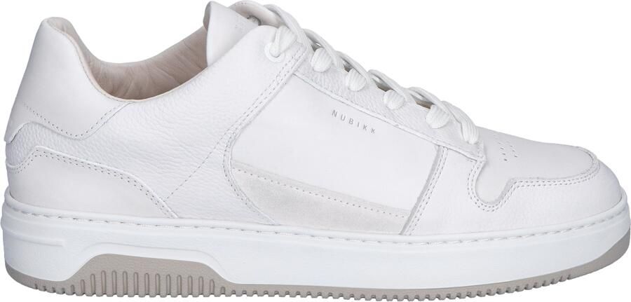 Nubikk Basket Court Men White Combi Leather